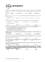 Bài tập cấu tạo nguyên tử môn hóa học 10